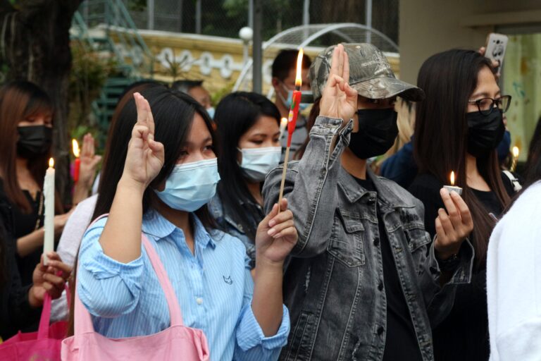 Myanmar protesters